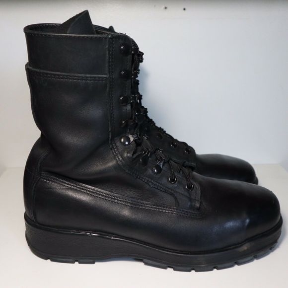 vibram steel toe boots military